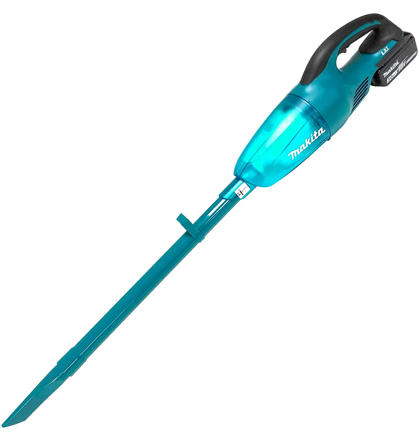 Makita DCL180SFX2, 18V LXT Cordless 650ml Vacuum Cleaner w/Cyclone Attachment, Teal (3.0Ah Kit) - Image 6