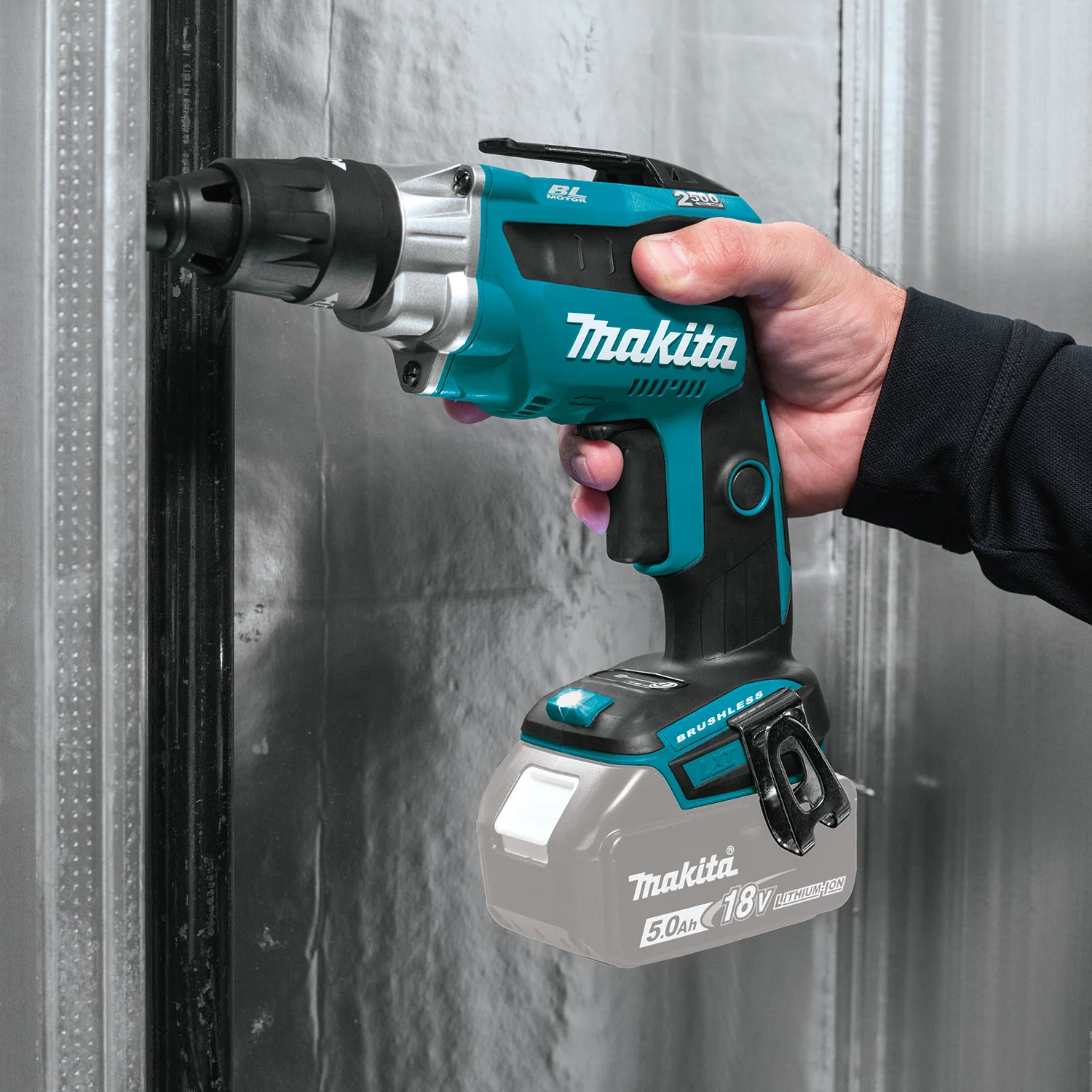 Makita DFS251Z, 1/4" Cordless Screwdriver with Brushless Motor (Tool Only) - Image 2