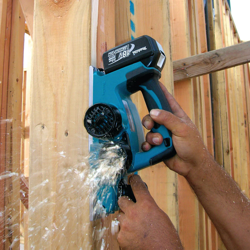 Makita DKP180Z, 18V LXT 3 1/4" Planer (Tool Only) - Image 2