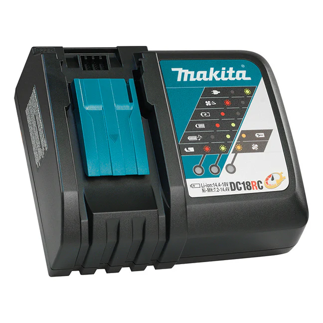 Makita DLX2145TX, 18V LXT Cordless 2-Tool Combo Kit with 2 Batteries (5.0 Ah), Rapid Charger & Tool Bag - Image 6