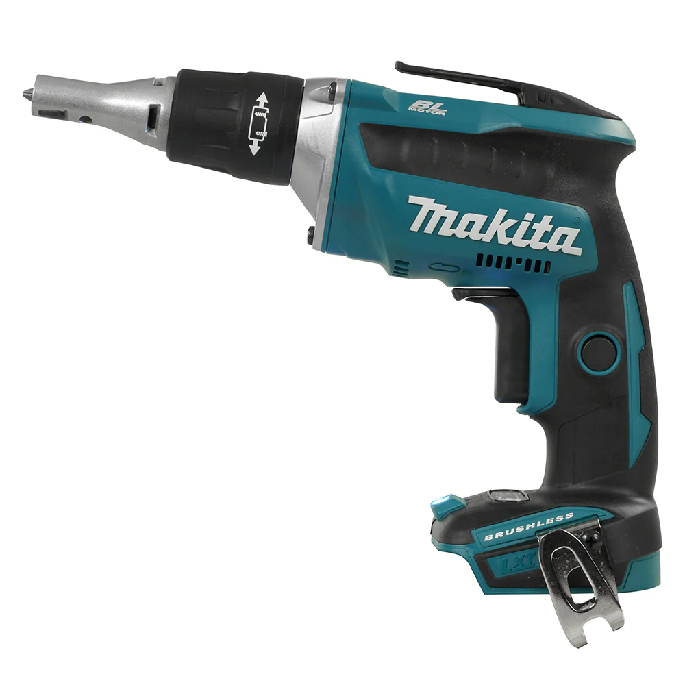 Makita DLX2473GX1, 18V LXT Brushless 2PC Drywall Combo Kit (DCO181Z+DCF452Z+6Ah) - Image 3