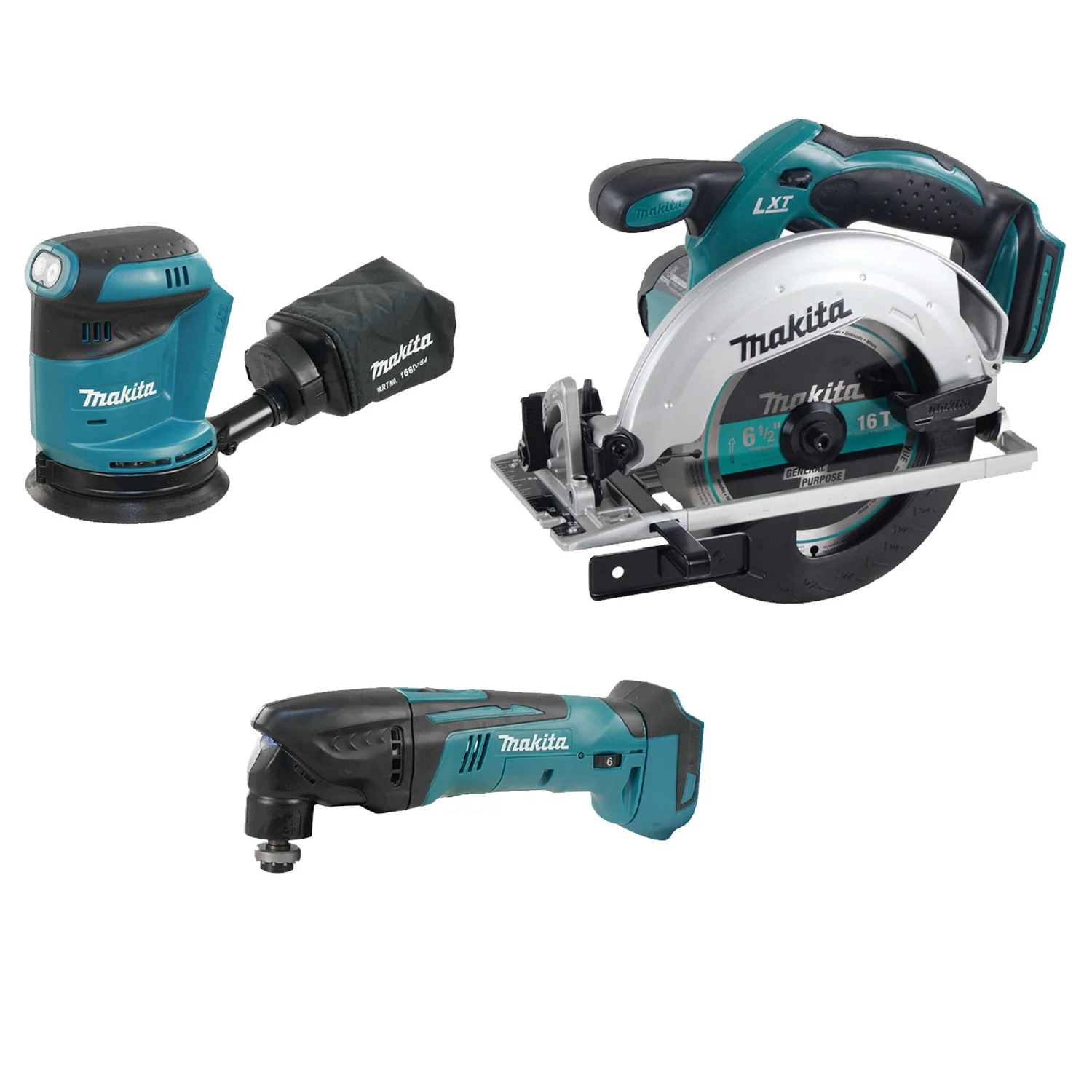 Makita DLX3170S, 18V (3.0 Ah) LXT 3 Tool Combo Kit - Image 5