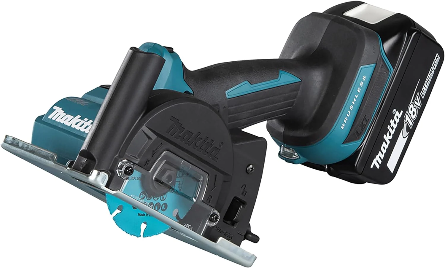 Makita DMC300Z, 18V LXT Brushless Cordless 3" Compact Cut-Off Tool with XPT & AFT (Tool Only) - Image 9
