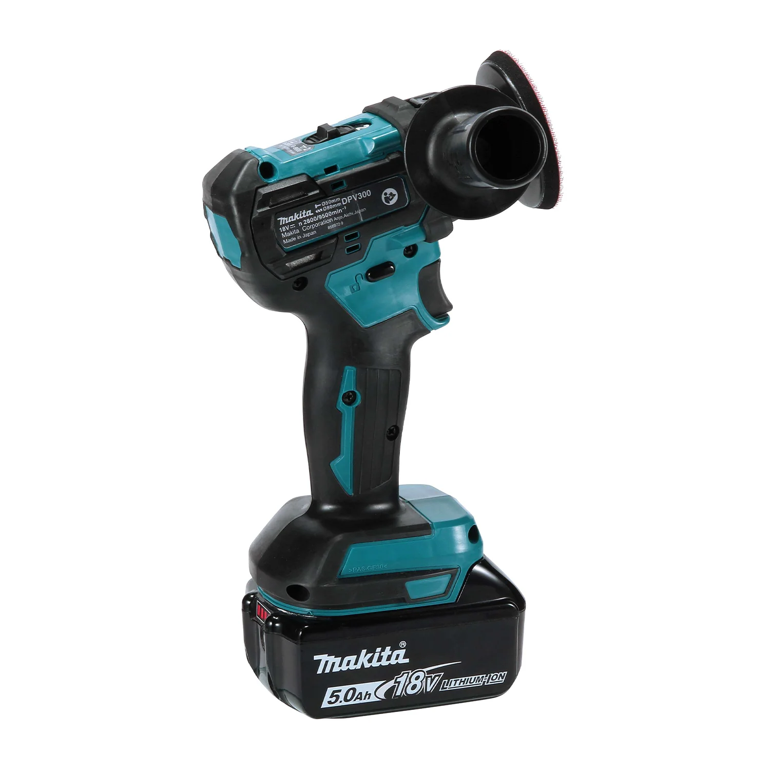 Makita DPV300Z, 18V LXT 2" Polisher / Sander (Tool Only) - Image 5