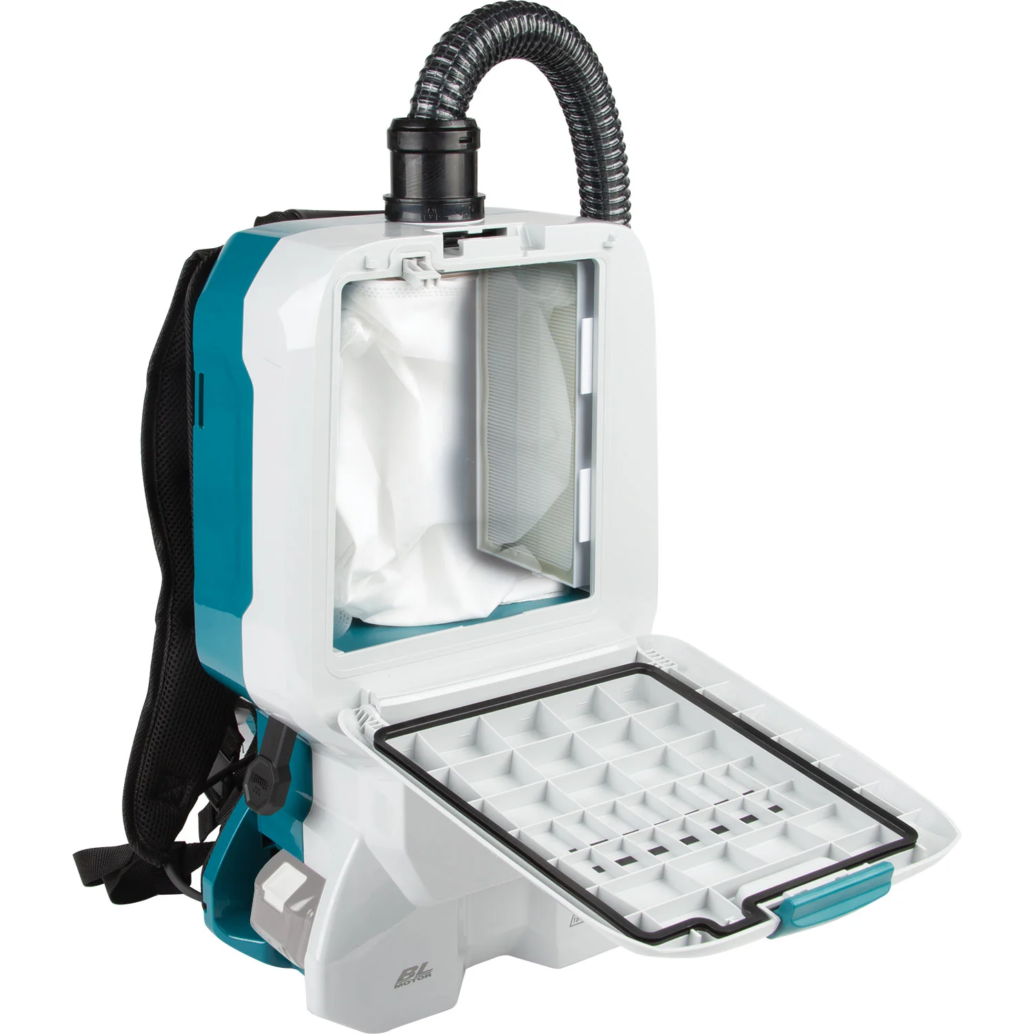Makita DVC660PT2, 18Vx2 LXT Cordless 6.0L Backpack Vacuum Cleaner Kit (2x5.0Ah) - Image 3