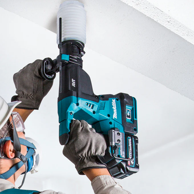 Makita HR003GM102, XGT 40V (4.0 Ah) MAX Li-Ion Brushless 1-1/8” SDS-Plus Rotary Hammer Kit - Image 3