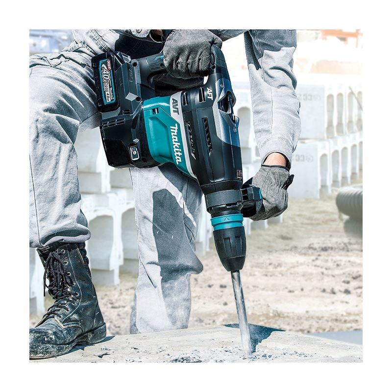 Makita HR005GZ, 40V MAX XGT Li-Ion BL 1-9/16" SDS-MAX Rotary Hammer with AVT & AWS (Tool Only) - Image 3