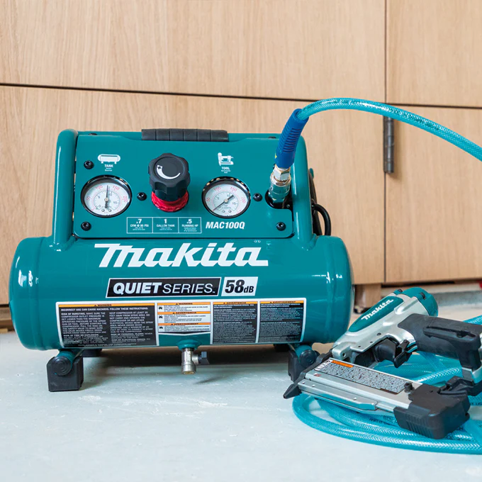 Makita MAC100Q, 0.5HP 1 Gallon Quiet Compressor - Image 3