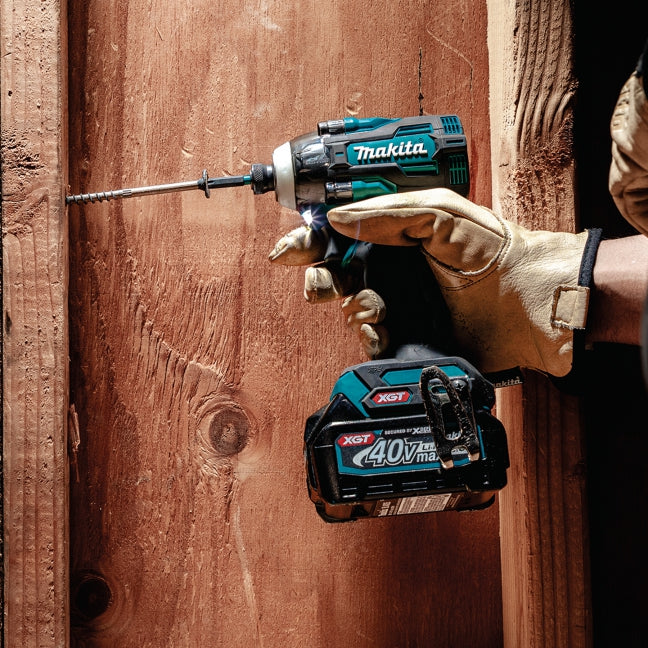 Makita TD004GZ, 40Vmax XGT Brushless 1/4" Impact Driver (Tool Only) - Image 3