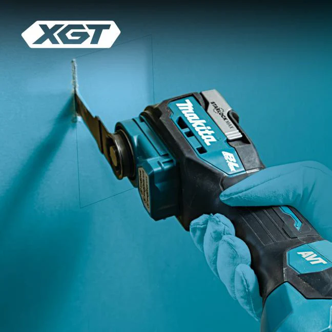 Makita TM001GZ01, 40Vmax XGT Brushless Toolless Multi Tool w/AVT (Tool Only) - Image 6