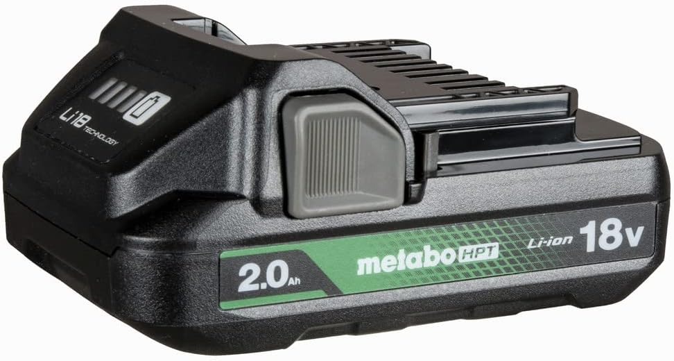 Metabo HPT 377797M, 18 Volt 2.0Ah Lithium Ion Battery with Fuel Gauge - Image 2