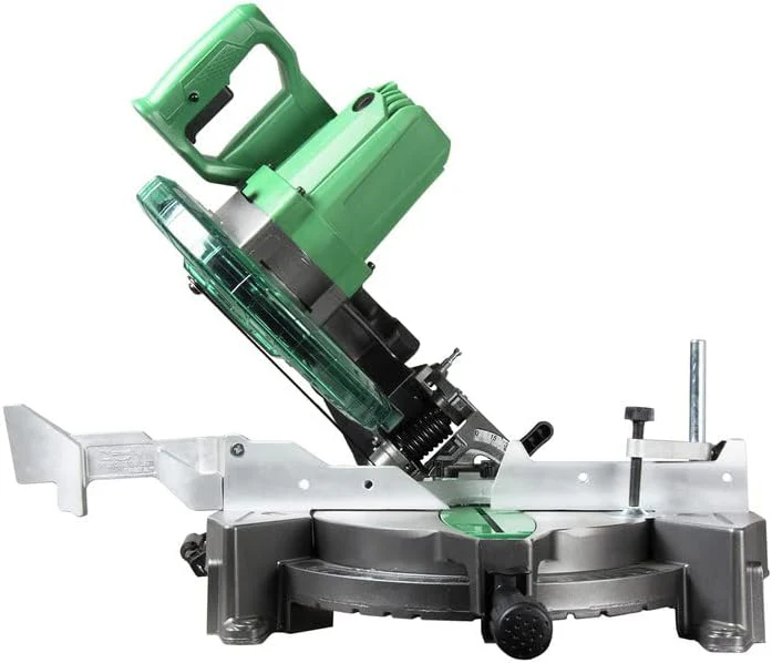 Metabo HPT C10FCGSM, 15 Amp Single Bevel 10" Corded Compound Miter Saw - Image 4