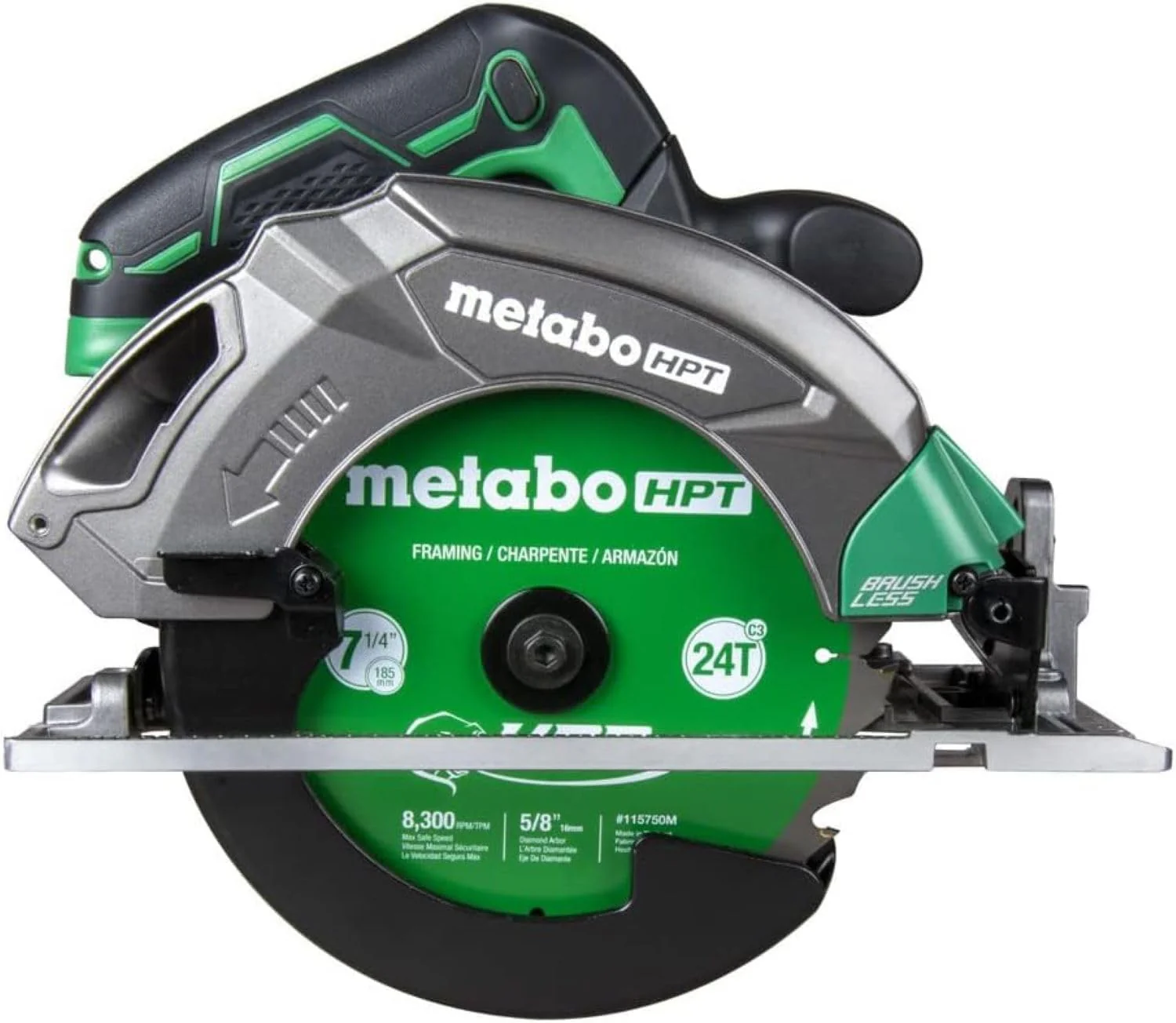 Metabo HPT C1807DAQ4M, 18V MultiVolt 7-1/4 Inch Cordless Circular Saw (Tool Only)