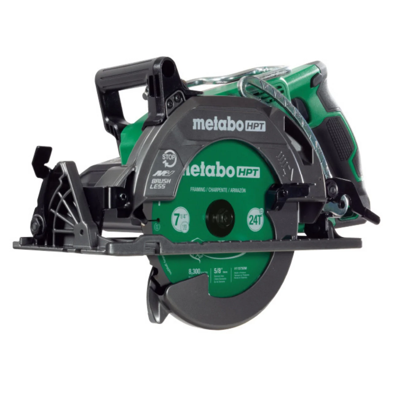 Metabo HPT C3607DWAQ4M, 36V MultiVolt 7-1/4" Rear Handle Circular Saw (Tool Only) - Image 3