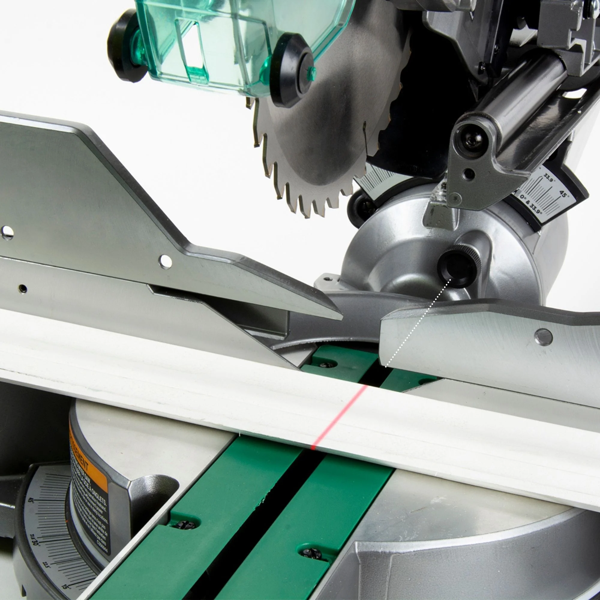 Metabo HPT C3610DRAQ4M, 36V MultiVolt™ 10 Inch Dual Bevel Sliding Cordless Miter Saw (Tool Body Only) - Image 4