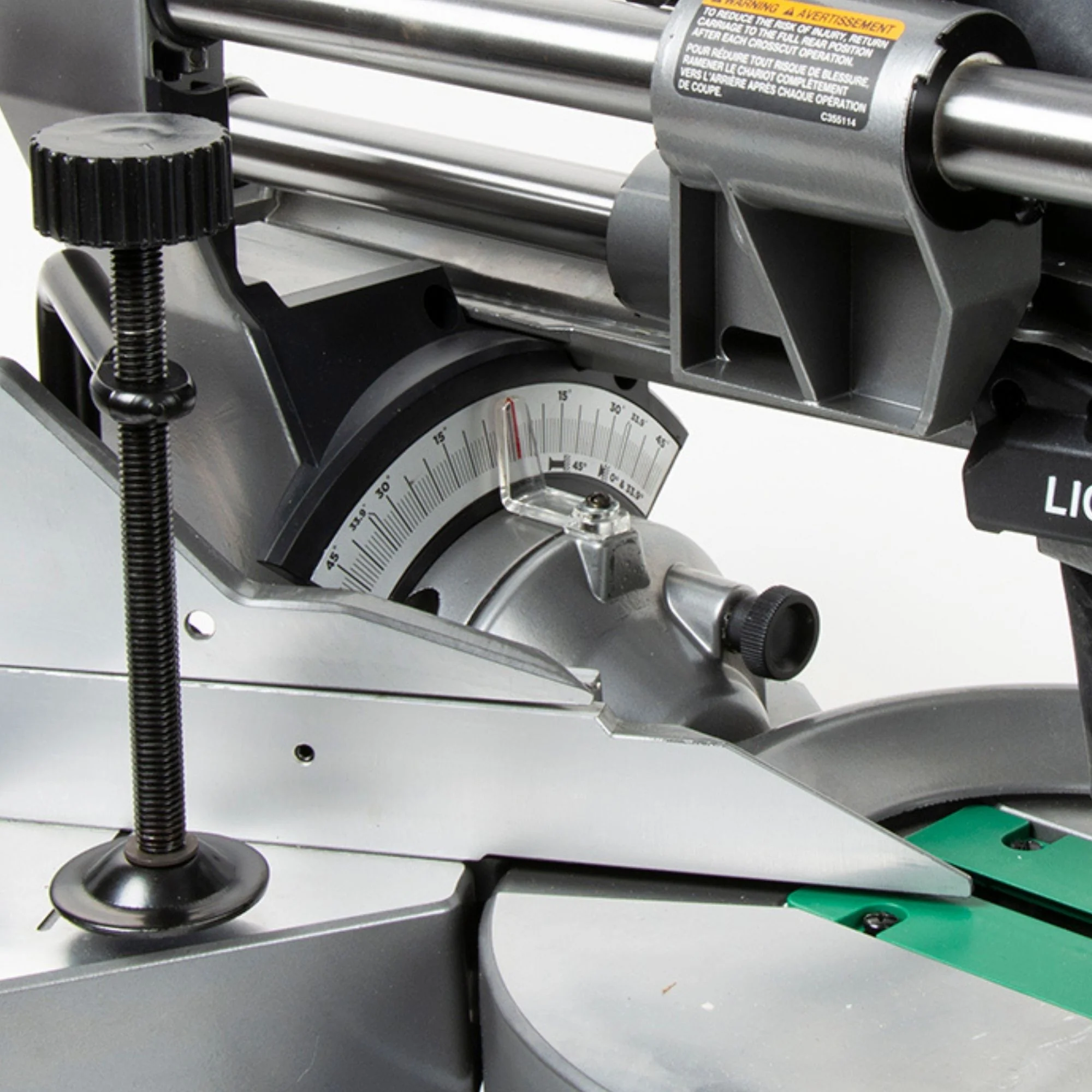 Metabo HPT C3610DRAQ4M, 36V MultiVolt™ 10 Inch Dual Bevel Sliding Cordless Miter Saw (Tool Body Only) - Image 5