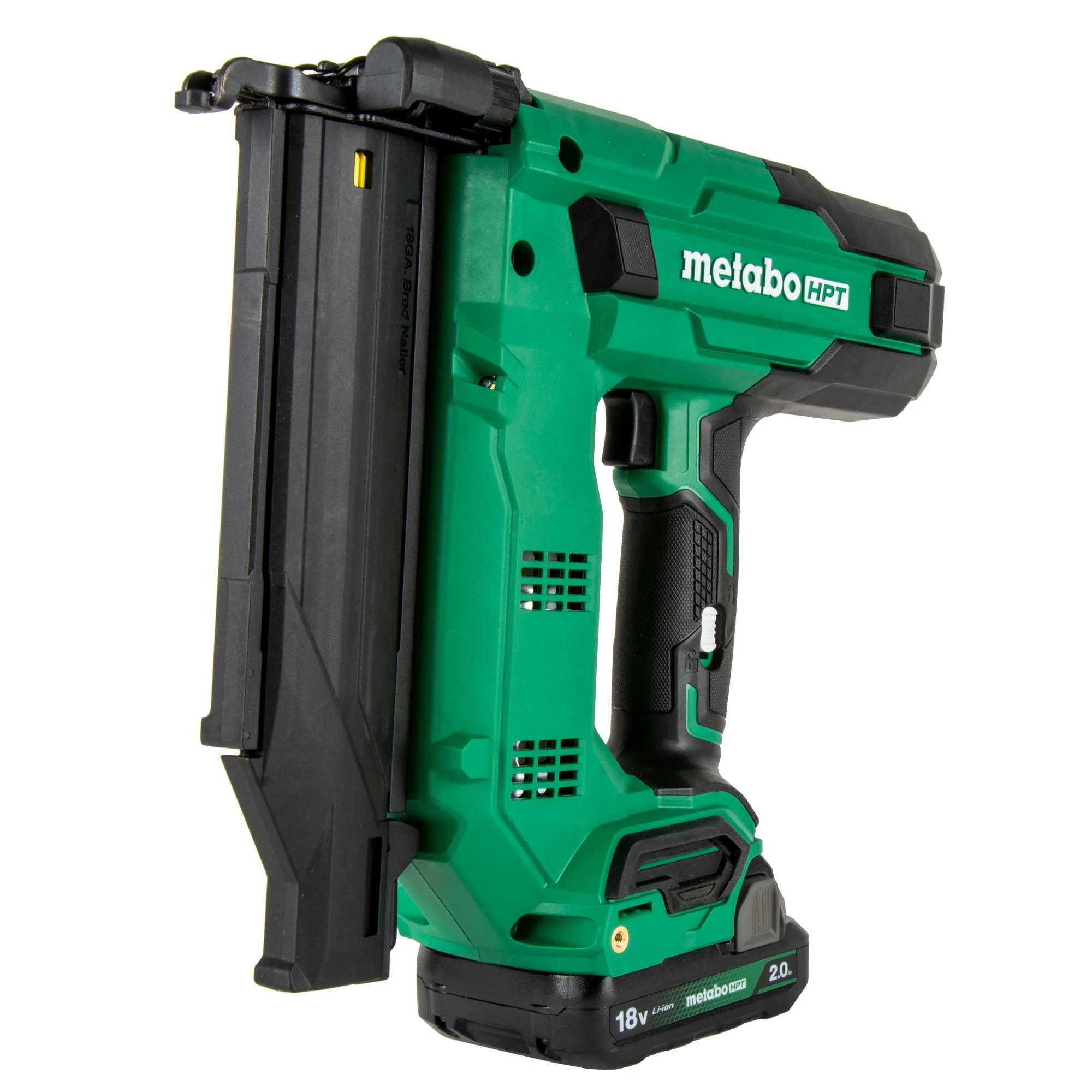 Metabo HPT NT1850DGM, 18V MULTIVOLT™ 18 GAUGE COMPACT BRAD NAILER (1 x 2.0Ah) - Image 3
