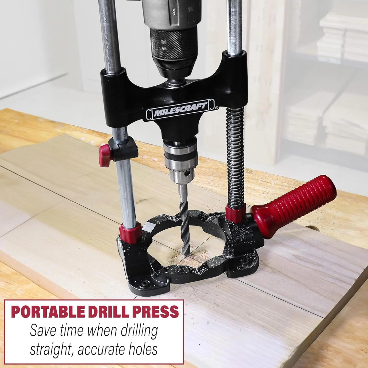 Milescraft 1318, Drill Mate Drill Guide with Chuck - Image 2