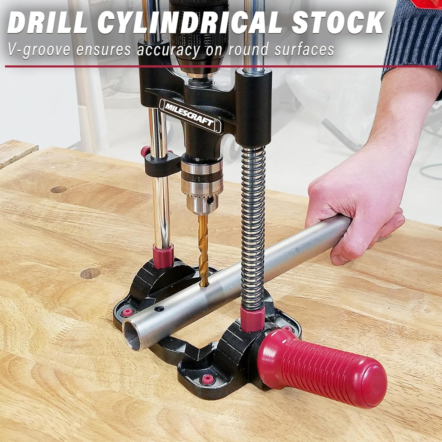 Milescraft 1318, Drill Mate Drill Guide with Chuck - Image 4