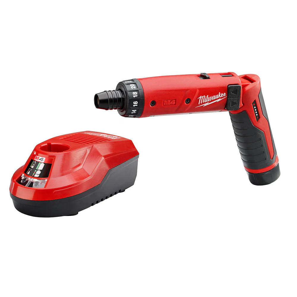 Milwaukee 2101-22, M4 Screw Driver 2 Battery Kit - Image 4