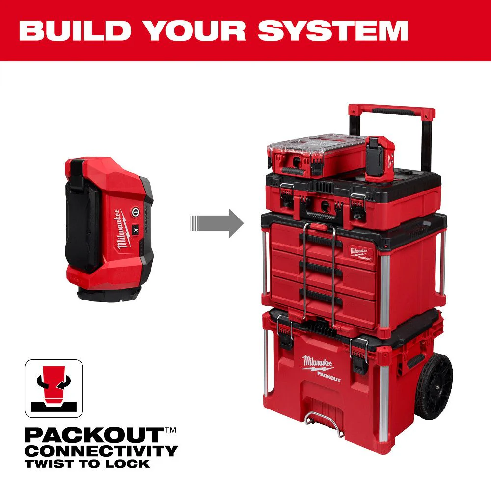 Milwaukee 2350-20, M12™ ROVER™ Multi-Directional Flood Light w/ PACKOUT™ Compatibility - Image 10