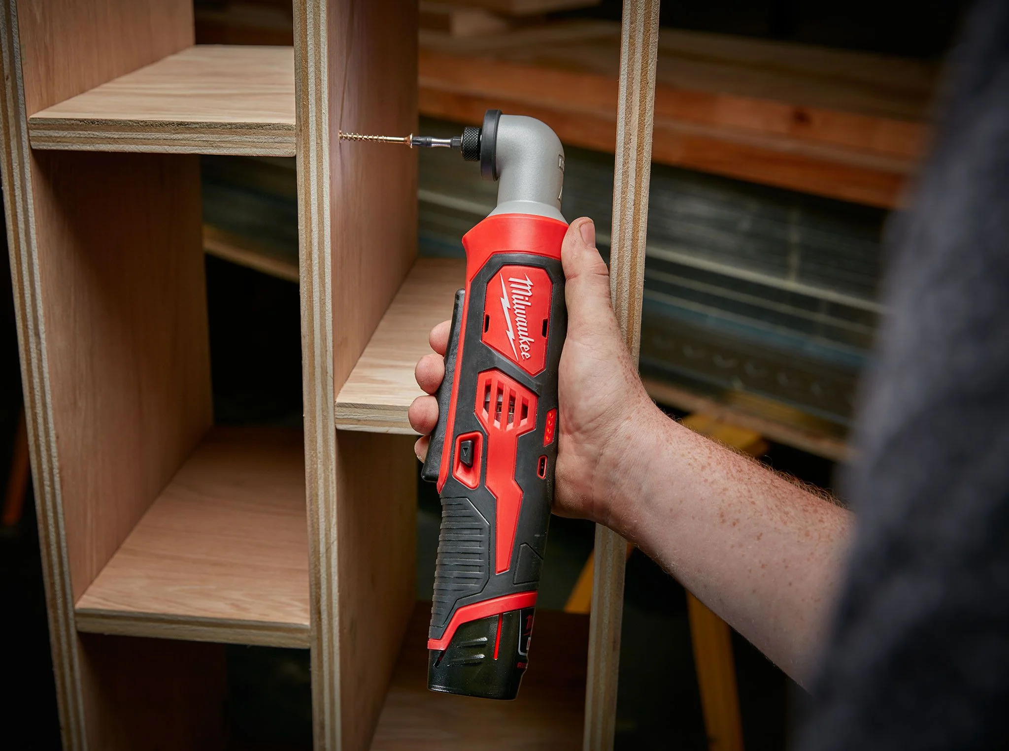 Milwaukee 2467-20, M12 Right Angle Impact Driver (Tool Only) - Image 3
