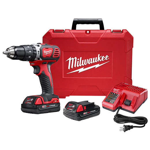 Milwaukee 2607-22CT, M18™ 1/2" Hammer Drill/Driver Kit