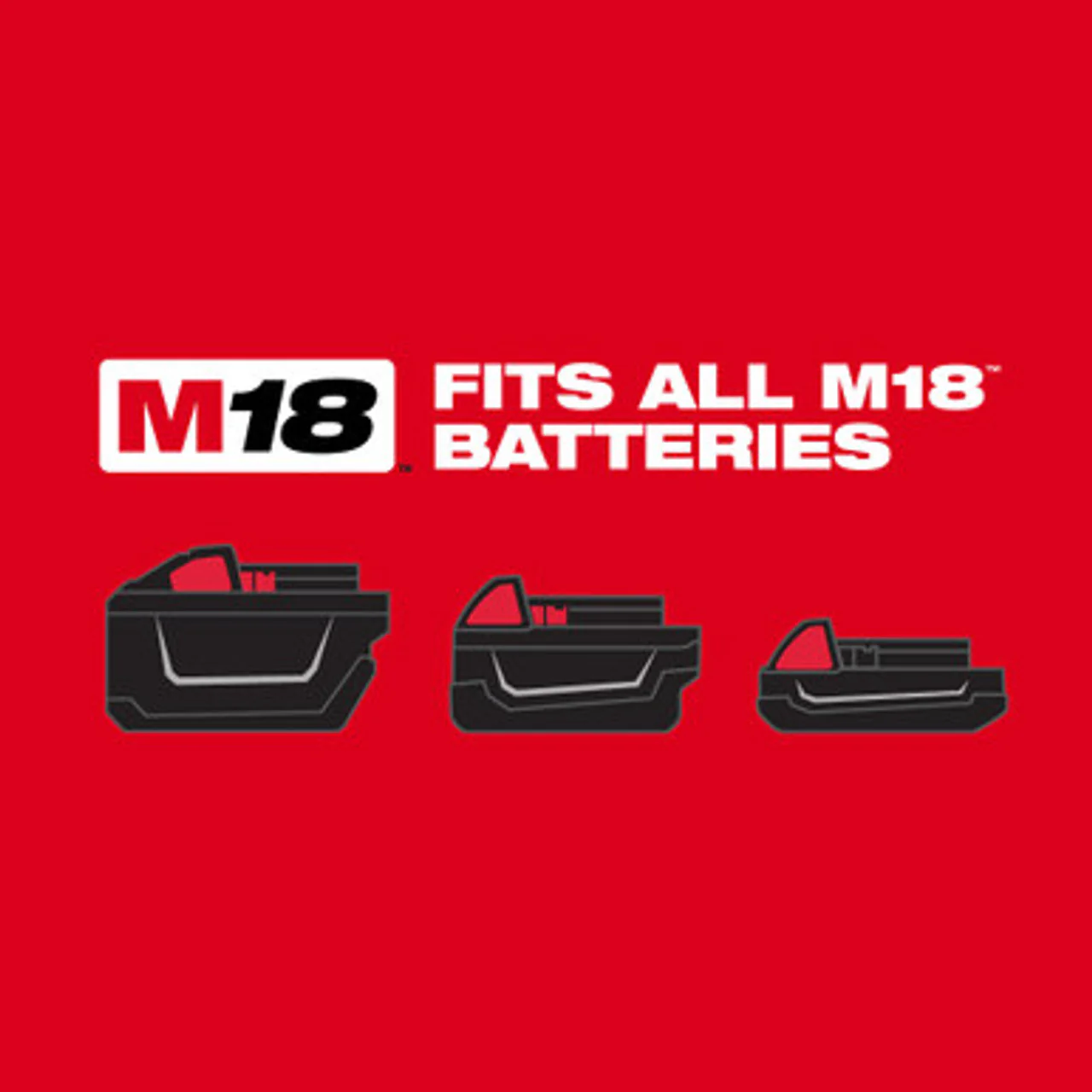 Milwaukee 2696-24, M18 Cordless 4-Tool Combo Kit - Image 3