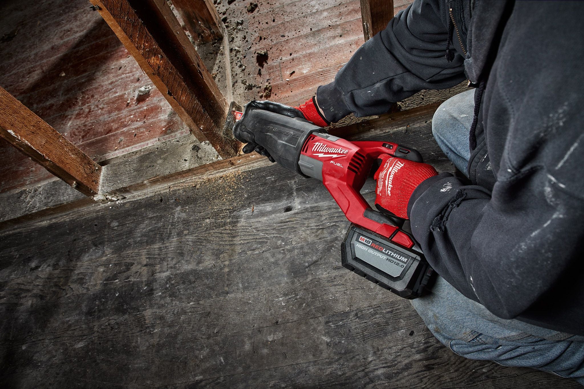 Milwaukee 2722-21HD, M18 FUEL Super Sawzall Kit (12 Ah) - Image 4