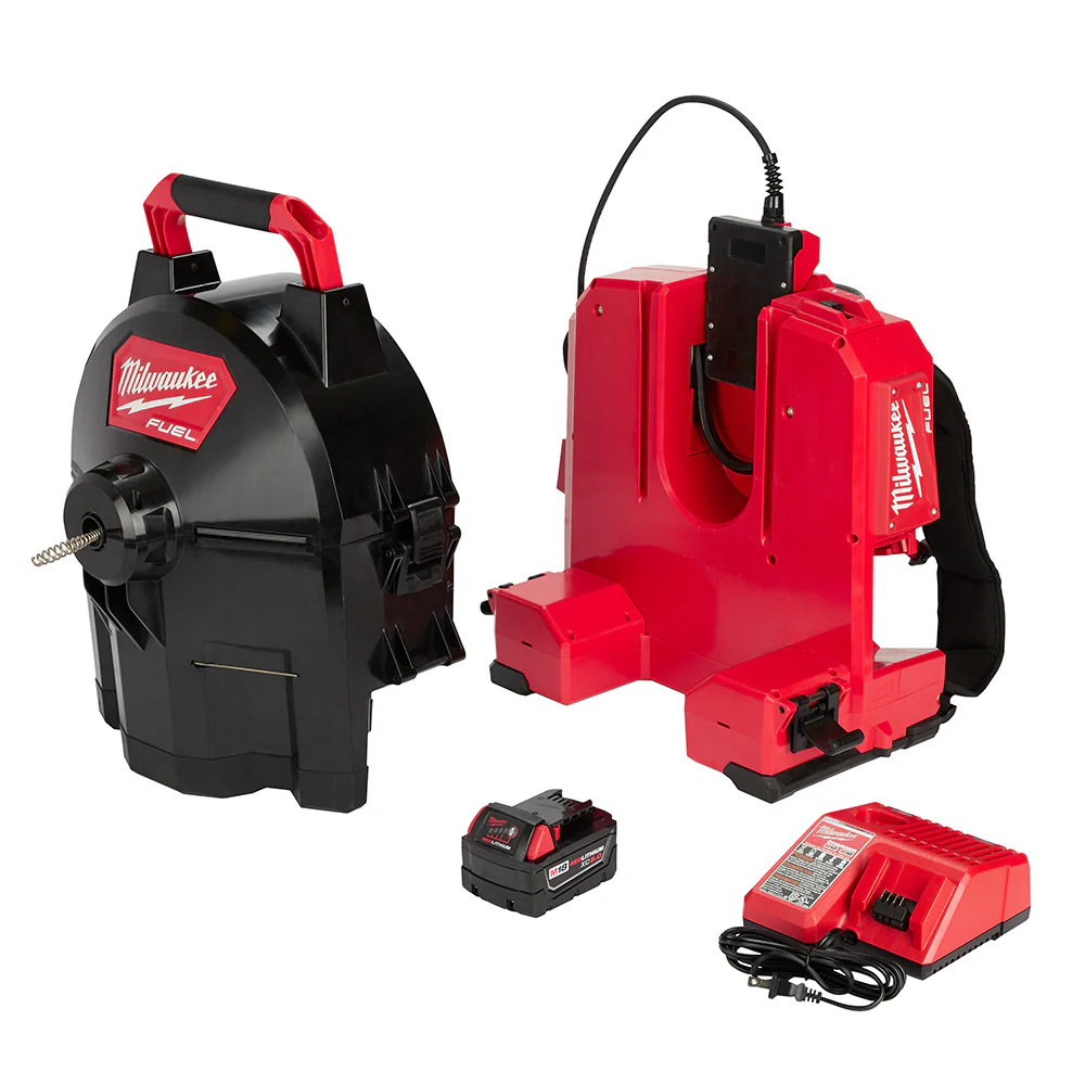 Milwaukee 2775A-211, M18 FUEL™ SWITCH PACK™ Sectional Drum Machine with 5/16” Cable - Image 4