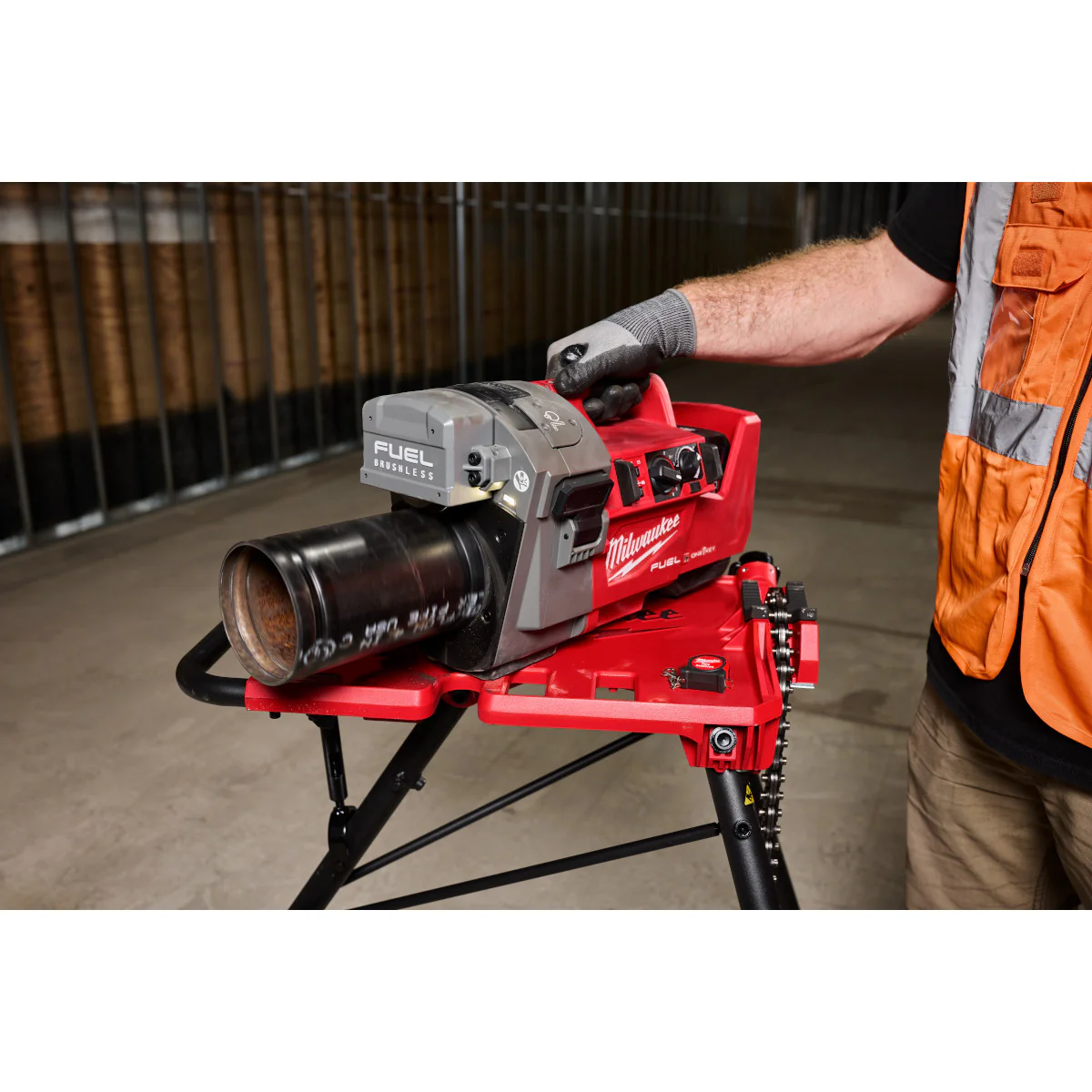 Milwaukee 2928-22, M18 FUEL™ RINGER™ Roll Groover for 2” – 6” Sch 10/40 - Image 9