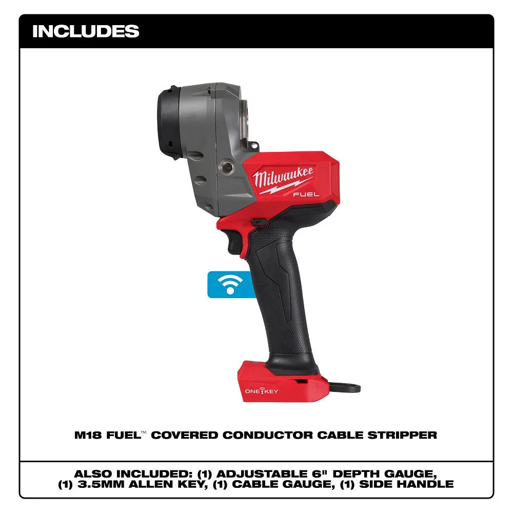 Milwaukee 2937-20, M18 FUEL™ Covered Conductor Cable Stripper - Image 2