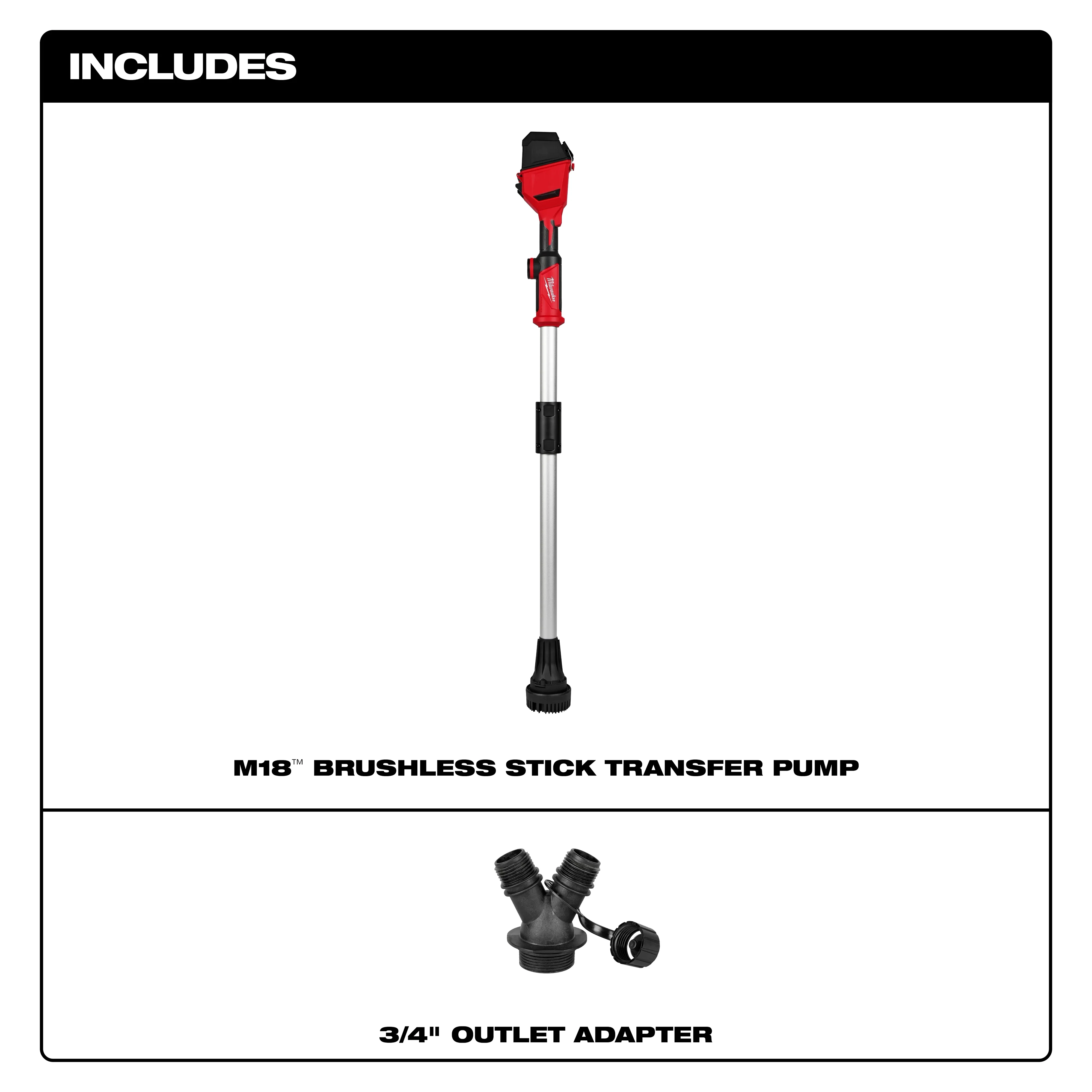 Milwaukee 2940-20, M18™ Brushless Stick Transfer Pump - Image 3