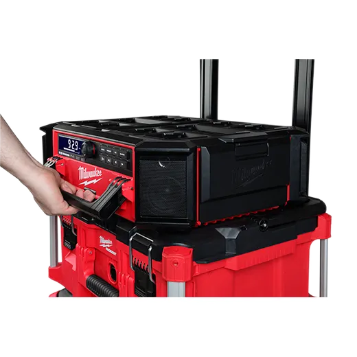Milwaukee 2950-20, M18 PACKOUT Radio + Charger (Tool Only) - Image 7