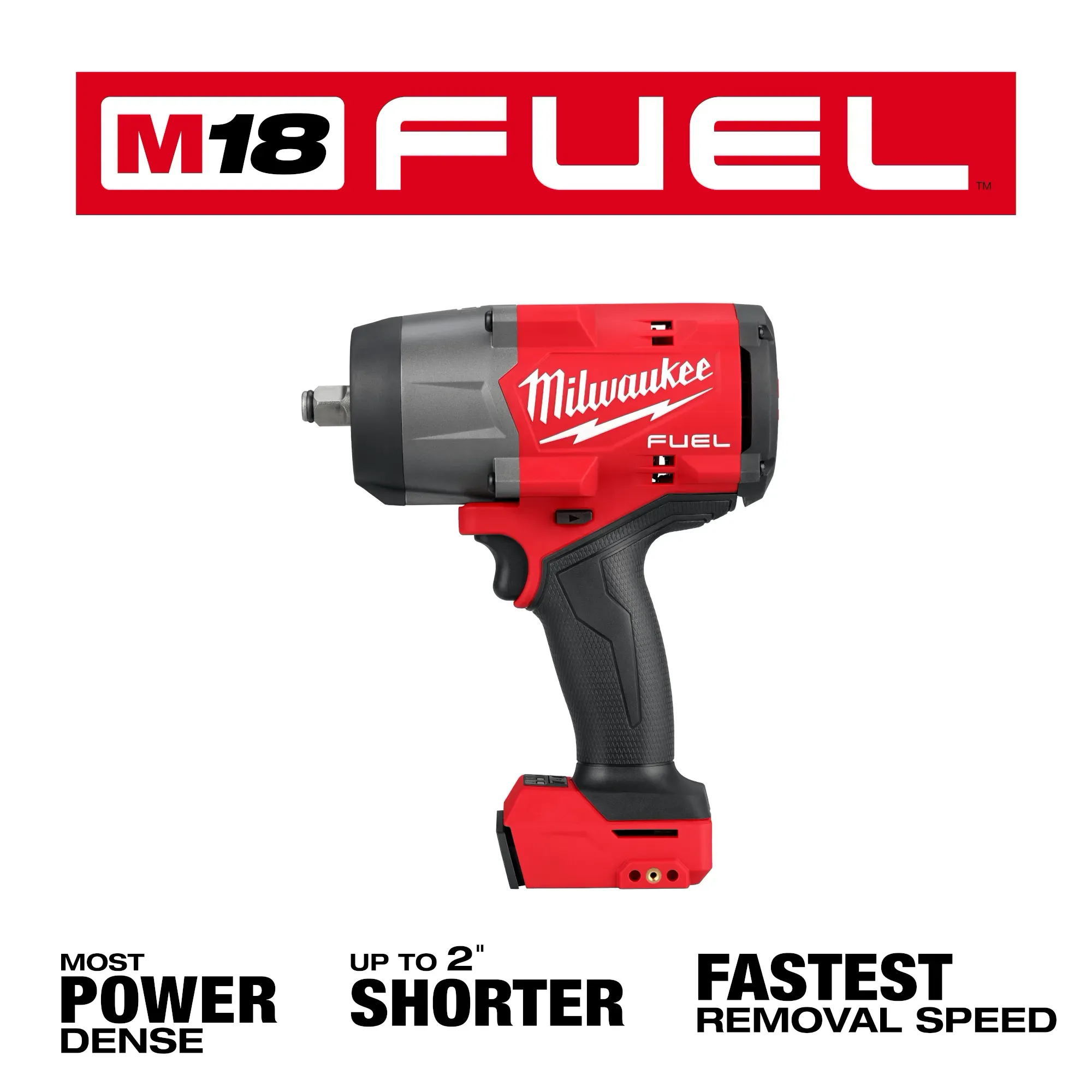 Milwaukee 2967-22GG, M18 FUEL™ 1/2" HTIW & Grease Gun Combo Kit - Image 3