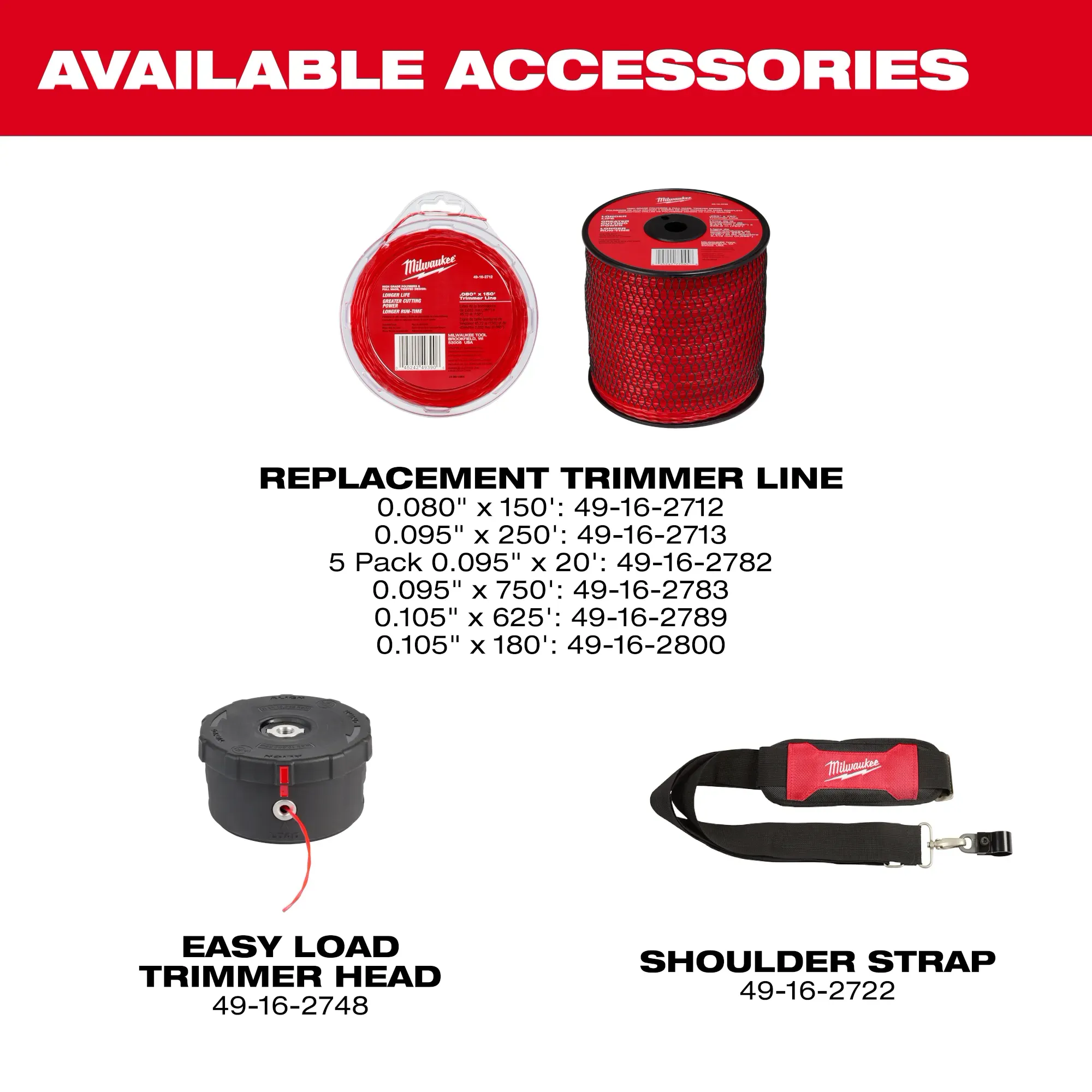 Milwaukee 3006-20, M18 FUEL™ 17” Dual Battery String Trimmer (Tool Only) - Image 11
