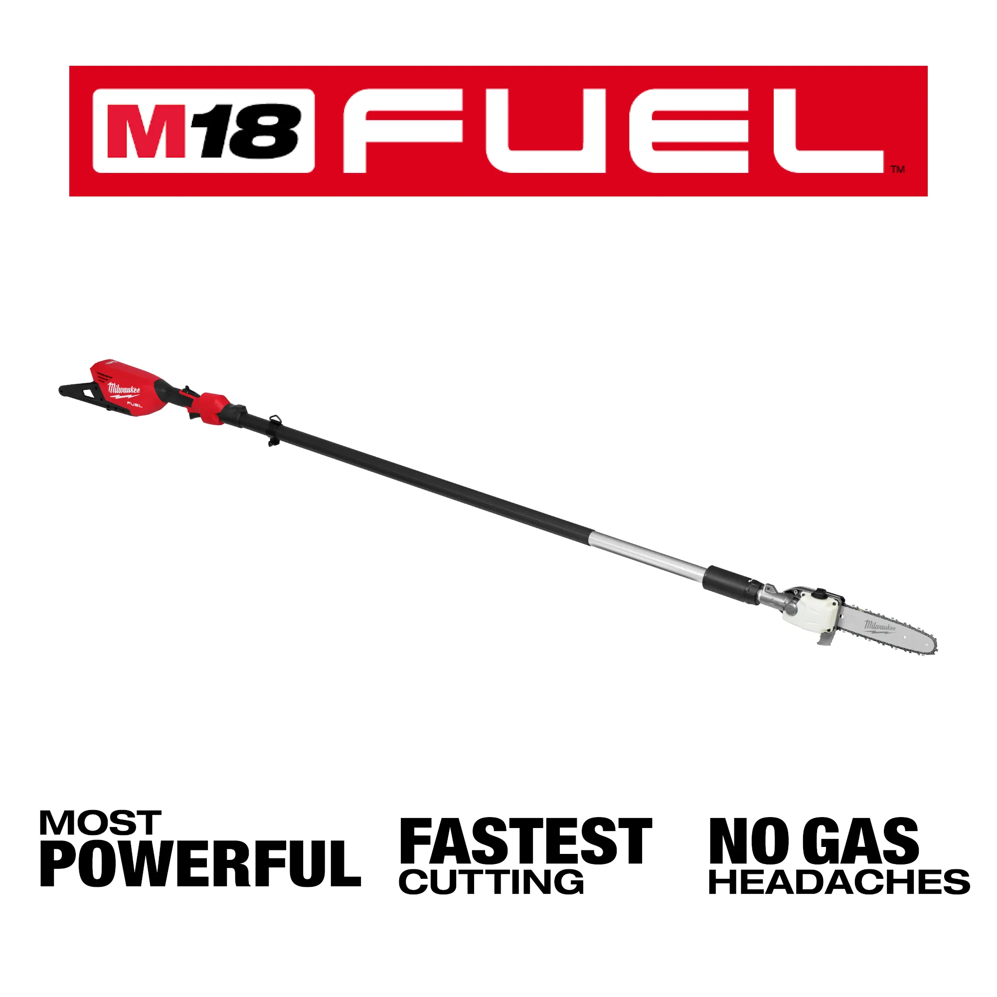 Milwaukee 3013-20, M18 FUEL™ Telescoping Pole Saw (Tool-Only) - Image 2