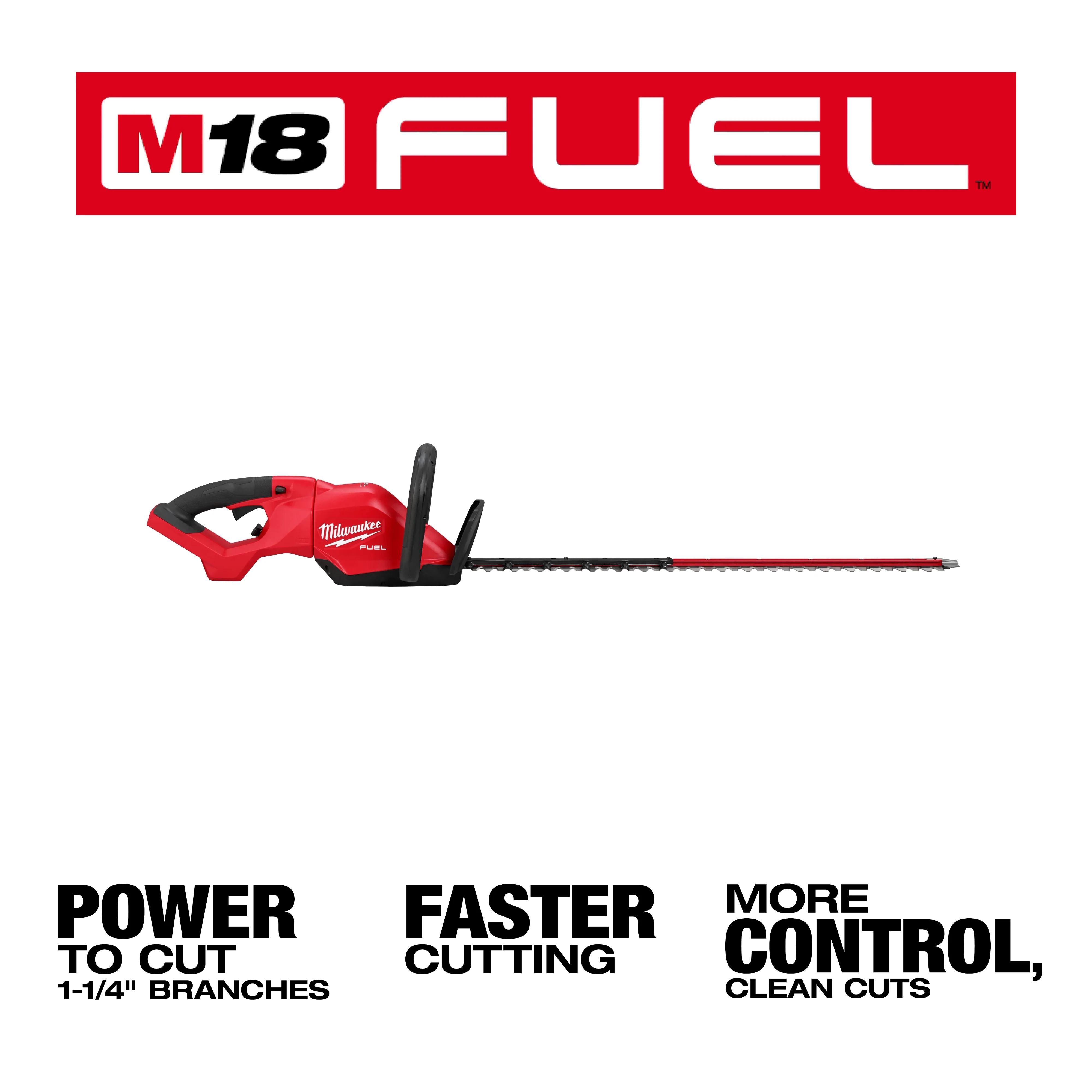 Milwaukee 3034-20, M18 FUEL™ 30" Hedge Trimmer (Tool Only) - Image 2