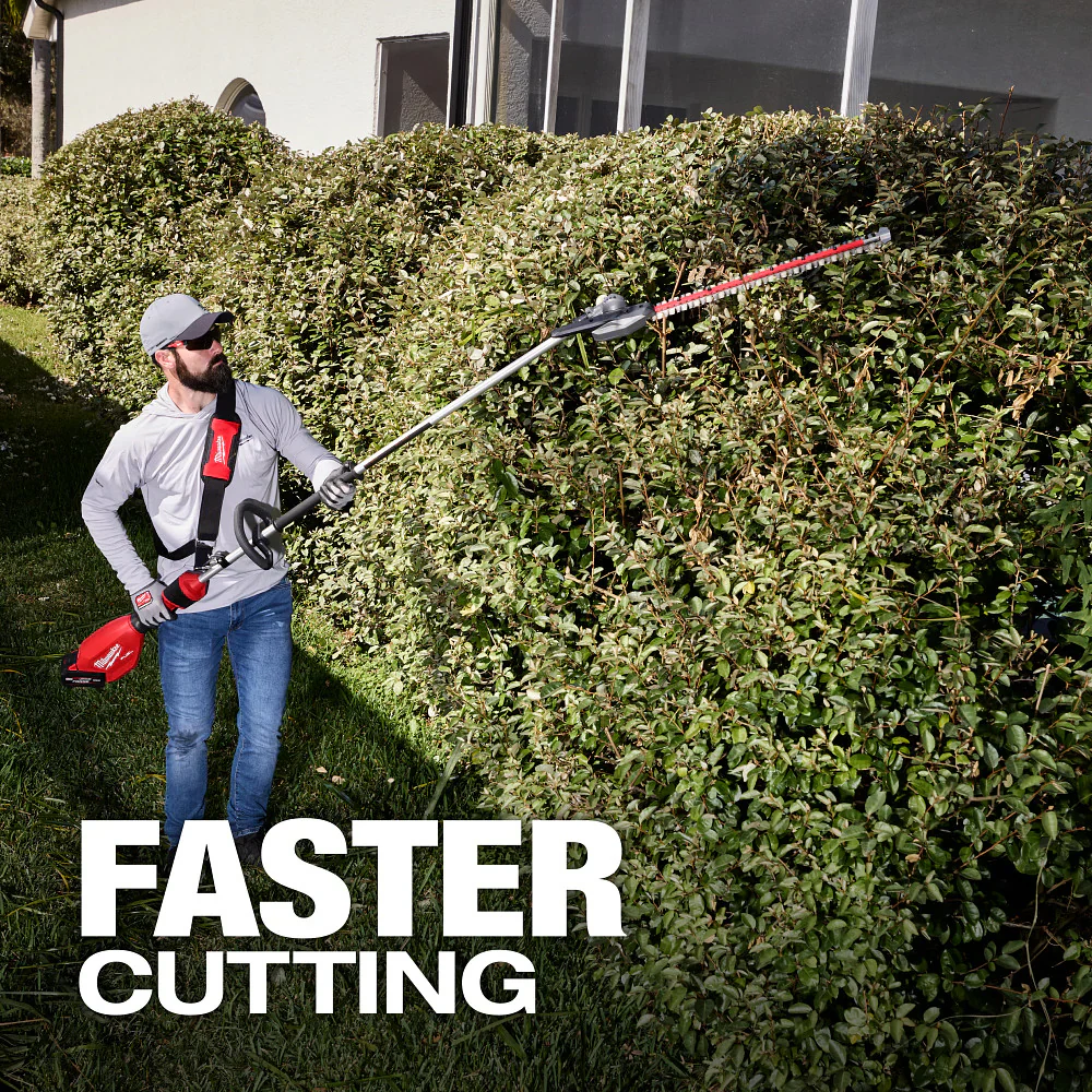 Milwaukee 3035-21,M18 FUEL™ Extended Pole Articulating Hedge Trimmer Kit - Image 8