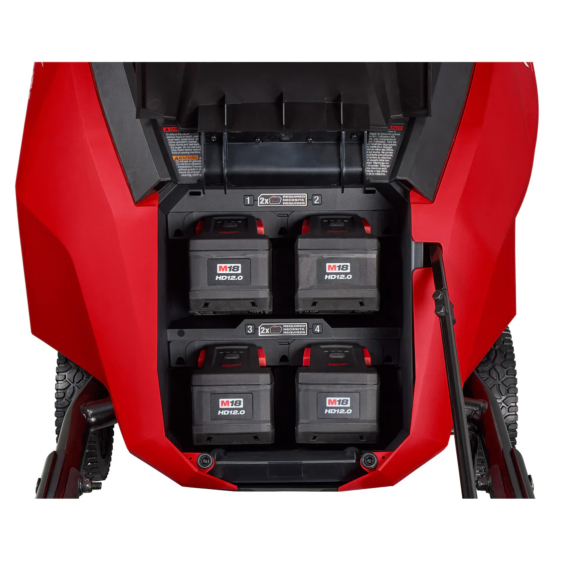 Milwaukee 3036-22HD, M18 FUEL™ 21" Auger Propelled Dual Battery Single Stage Snow Blower Kit - Image 6