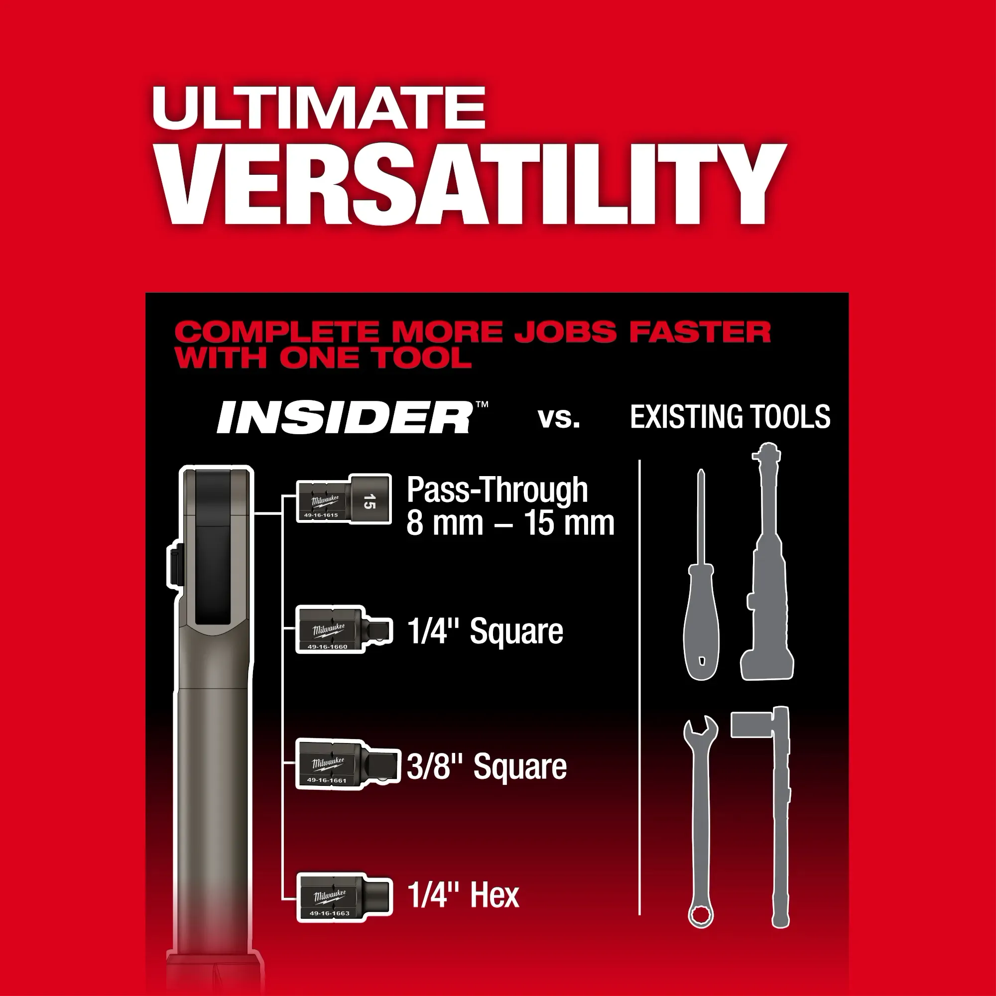 Milwaukee 3050-20, M12 FUEL™ INSIDER™ Extended Reach Box Ratchet - Image 9