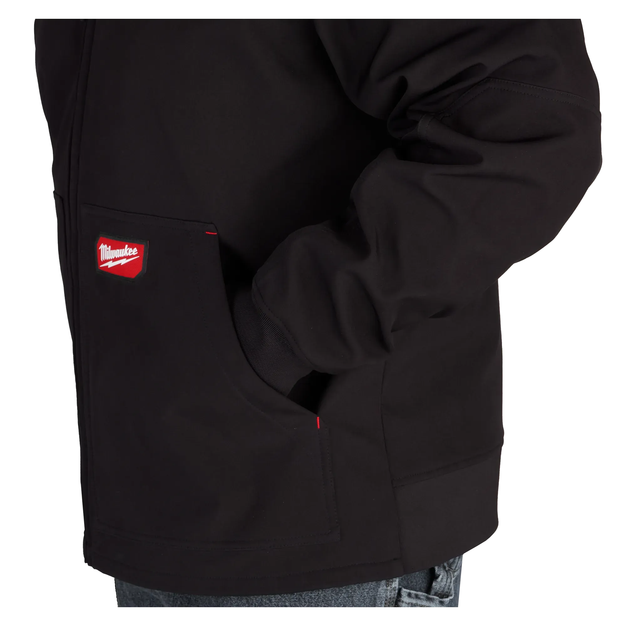 Milwaukee 312B FREEFLEX™ Softshell Hooded Jacket Black - Image 6