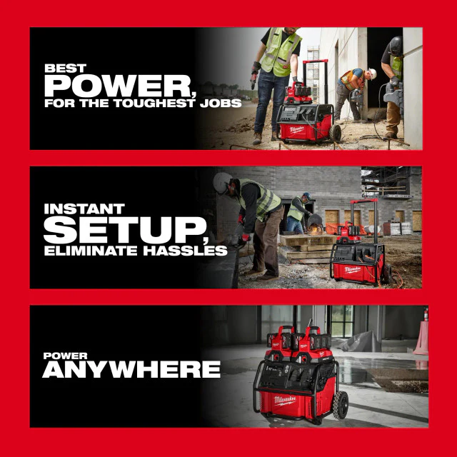 Milwaukee 3300R, ROLL-ON™ 7200W/3600W 2.5kWh Power Supply - Image 7