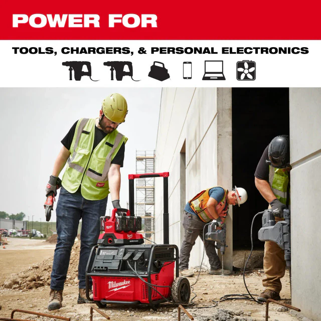 Milwaukee 3300R, ROLL-ON™ 7200W/3600W 2.5kWh Power Supply - Image 9