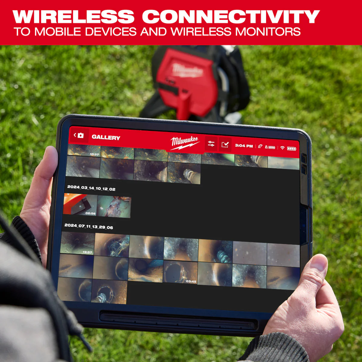 Milwaukee 3318-22B, M12™ 85’ High Flex Compact Inspection Camera Kit - Image 14