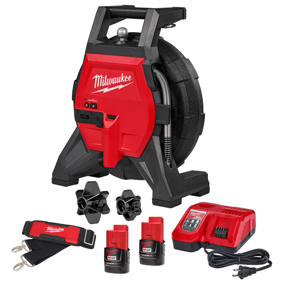 Milwaukee 3318-22B, M12™ 85’ High Flex Compact Inspection Camera Kit - Image 2