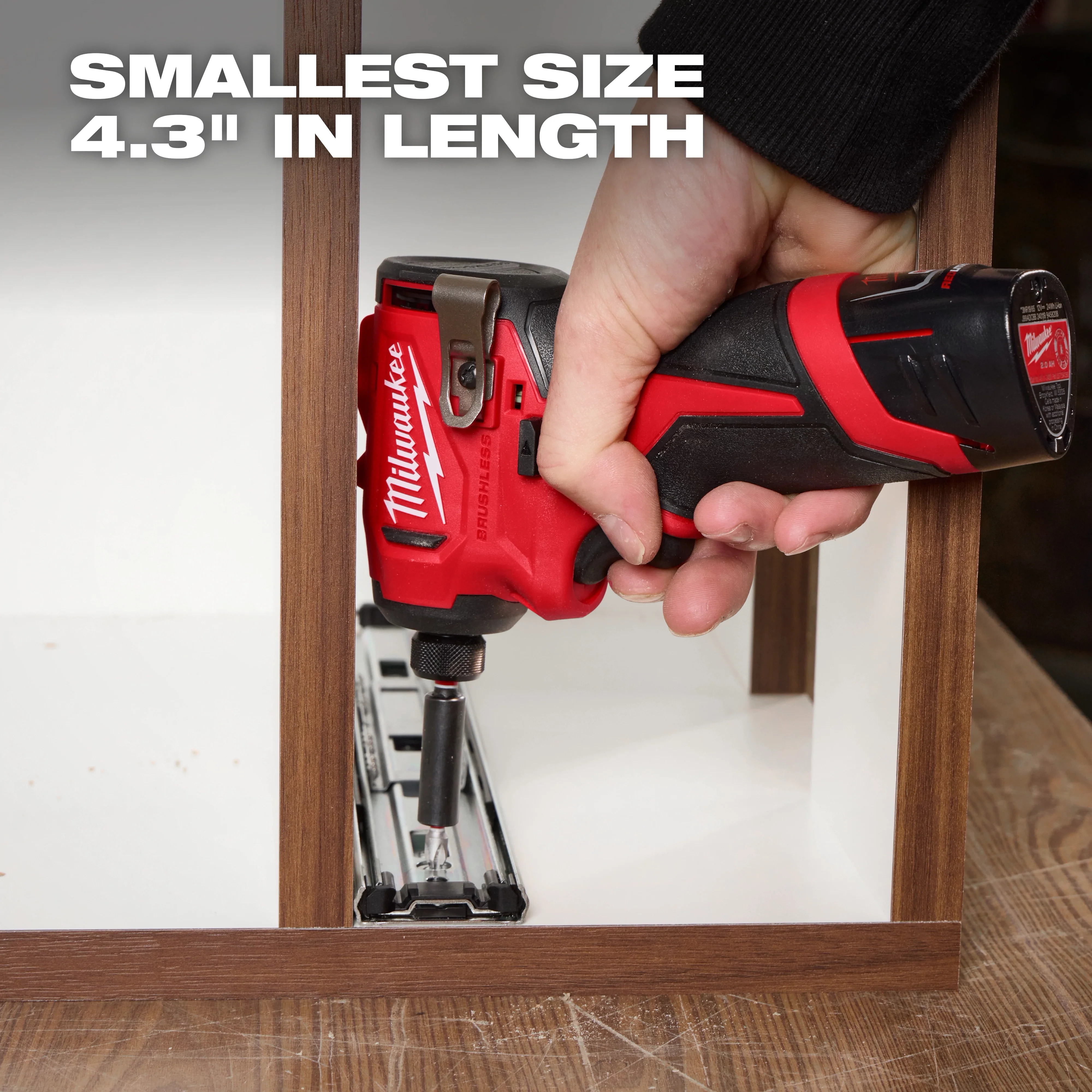 Milwaukee 3450-20, M12™ Subcompact Brushless 1/4" Hex Impact Driver - Image 5