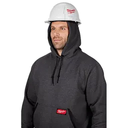 Milwaukee 350G-S, HD PULLOVER HOODIE - GRAY S (Discontinued) - Image 5