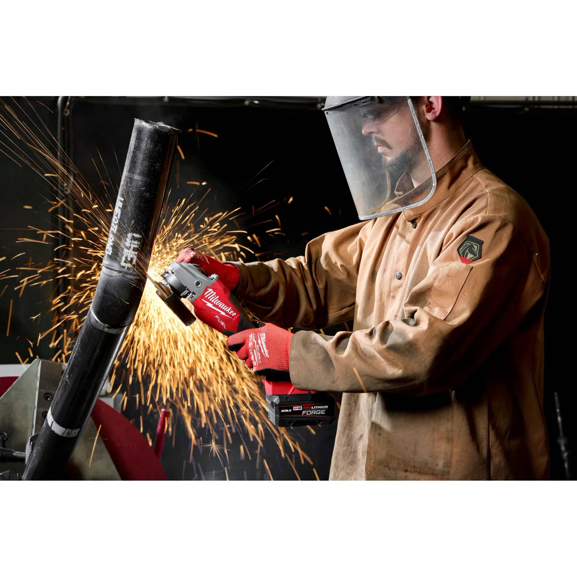 Milwaukee 3671-20, M18 FUEL™ 4-1/2"-6" Braking Grinder, Slide Switch - Image 7