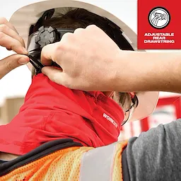Milwaukee 424R, WORKSKIN PERFORMANCE NECK GAITER - RED - Image 5